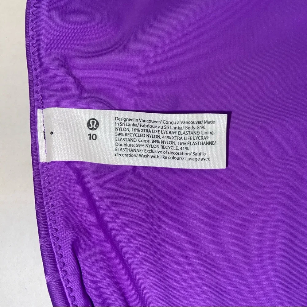 Lululemon Purple Bikini Bottom - Picture 8 of 9